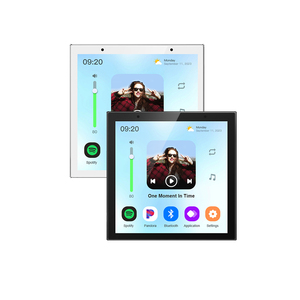 4 אינץ אנדרואיד 11 קיר bt-רכוב מערכת קול הביתה סיפס מגע מוסיקה רקע מארח & נגן סטריאו - Product Image 5