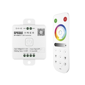 New Listing SPI SP630E RGBIC <strong>LED</strong> <strong>Controller</strong> 600 Pixel Magic Color Strip Light Smart Bluetooth Music Dimmer RF <strong>DMX</strong> Decoder Manual