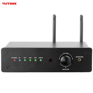 2.1 CH Amplifier Blue-tooth Receiver and Multiroom WiFi Amplifier <strong>USB</strong> Optical AUX <strong>Input</strong> With Headphone and Sub <strong>Output</strong>