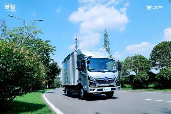 Truk kargo elektrik, truk kargo elektrik e pengiriman otomatis 1 ~ 3T FOTON IBLUE china