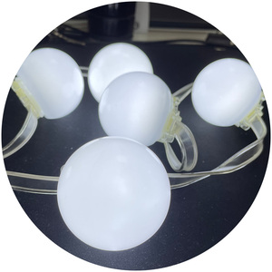 DC12V 3cm milchige Abdeckung LED-Modul Lichtquelle Punkt LED Pixel Licht mit Kugel schale für Dekorations werbung - Product Image 1