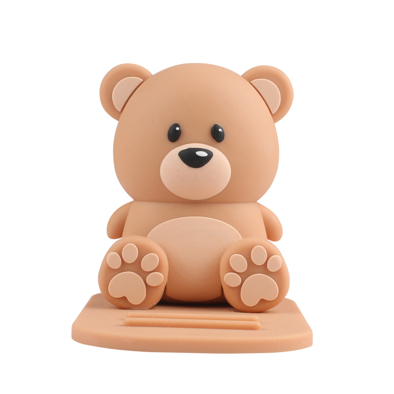 Tenedor del teléfono del Oso de Brown