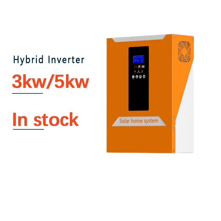 Onduleur solaire hybride hors réseau 5kw 48vdc 3000w monophasé 5000w 5kv onduleur de panneau solaire 5000w 6000w 48v 5kw prix
