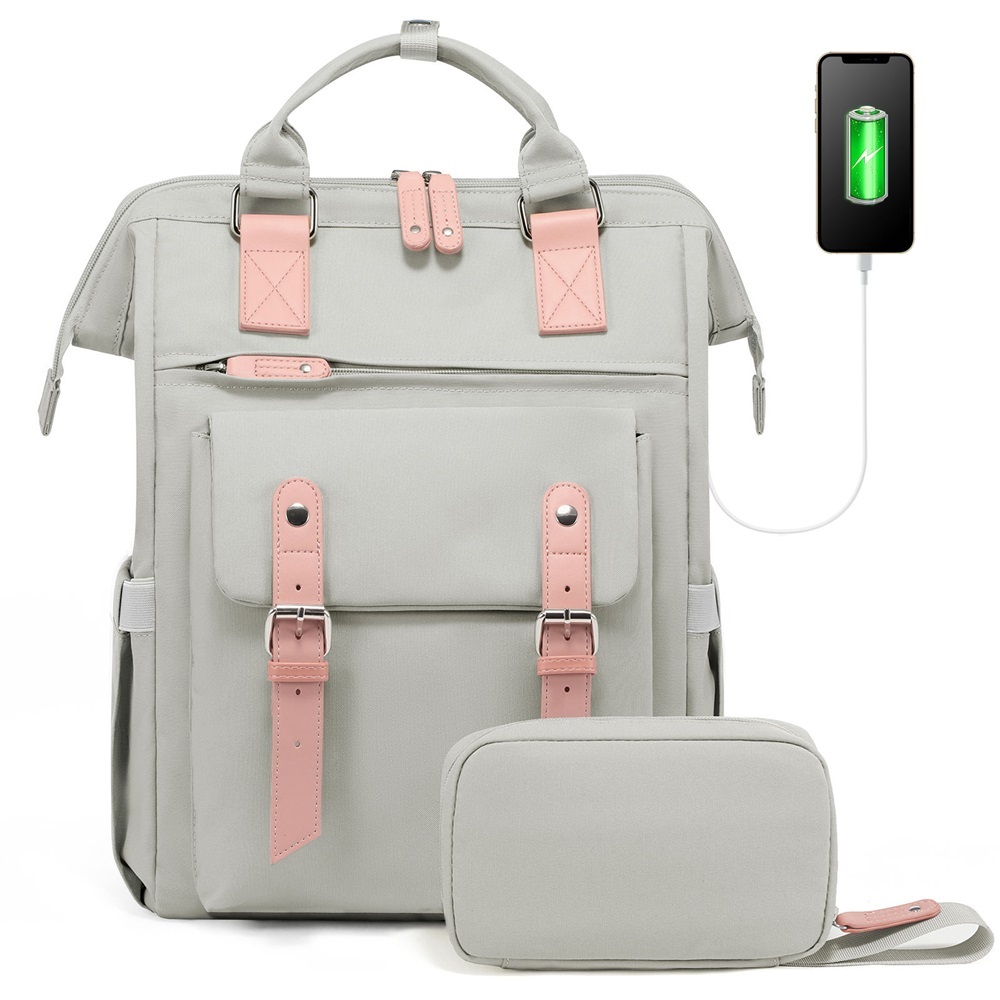 Light Grey/Pink