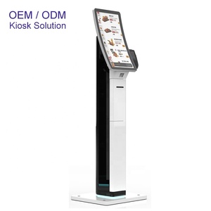 Personalizzato 23.6 "32 pollici tipo C schermo curvo Self ordinando chiosco nel ristorante Checkin chiosco sistema POS - Product Image 5