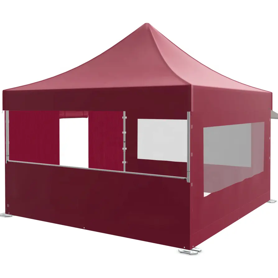 3x3 3x4 4x4 4x6, auvent facile à ouvrir, cadre en aluminium, Gazebo pliable, tente d'exposition