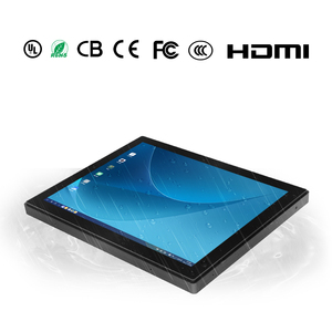 Monitor de pantalla táctil HD para exteriores de 17 pulgadas, alto brillo, DVI, VGA, DP, monitor LCD táctil capacitivo de autoservicio, Sensor de luz PWM - Product Image 3