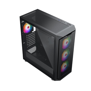ベストセラーのカスタマイズされたロゴデスクトップゲーミングコンピューターPCケースHdUsb3.0ATXコンピューターケースとスライディングデザイン - Product Image 1