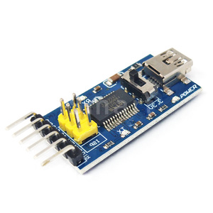 FTDI TTL rl USB TTL seri IC adaptörü dönüştürücü modülü için temel kesme panosu 3.3V / 5V FT232 anahtarı yeni