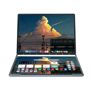 高品質の新しいラップトップ13.5インチタッチスクリーンデュアルディスプレイノートブックコンピューター2in1オフィスビジネスパーソナルおよびホームラップトップ - Product Image 1