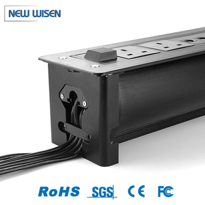 旋转台式电气开关多插头电源插座 - Product Image 2