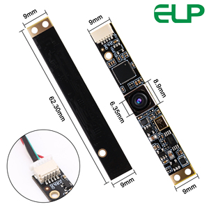 ELP 16MP Cámara USB Autofocus con Micrófono para Ordenador Mini UVC USB2.0 Lightburn Camera Micro USB Security PC Camera Module - Product Image 5