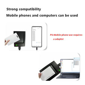 Prossimità RFID lettore USB ID 125Khz EM4100 RFID Contactless controllo di accesso USB Desktop sensore lettore di Smart Card per l'ufficio - Product Image 3