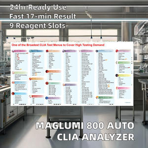 Maglumi 800 hoàn toàn tự động immunoassay Analyzer <span class=keywords><strong>chemiluminescence</strong></span> immunoassay clia hệ thống thú y cụ - Product Image 6