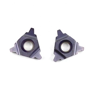 Herramientas de corte de torneado de fábrica de China 11IRAG60 insertos de roscado CNC PCD de un solo borde - Product Image 4