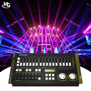 ราคาโรงงาน 384 ช่อง Dmx 512 Controller LED หรี่คอนโซลไฟเวทีคอนโซล DMX Controller