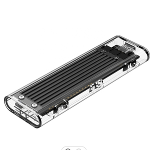 ORICO NVME M2 SSD durumda M.2 to USB3.1 tip-c 10Gbps M-anahtar şeffaf harici SSD muhafaza PC dizüstü bilgisayarlar için 2 tb'a kadar - Product Image 1