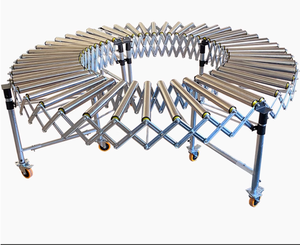 Tragbarer kunden spezifischer flexibler Rollen förderer zum Be-und Entladen von LKW-Containern - Product Image 1