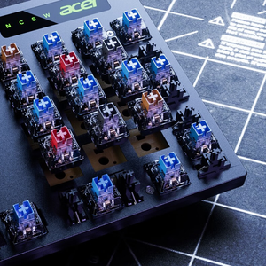Fabrika satış Hot Swap RGB arkadan aydınlatmalı kablolu oyun klavyesi oyun masaüstü USB 2.0 ABS plastik çok tuşları ile yeni ürün - Product Image 3