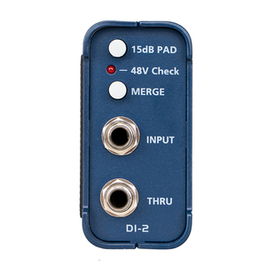 Lane DI-2 Professional 48V Phantom Power DI-2 ACTIVE Di Direct <strong>Box</strong> 1/4&quot; Instrument to Balanced &amp; Unbalanced XLR - Product Image 3