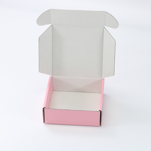 Toptan özel baskılı pembe kişiselleştirilmiş abonelik mailler kağıt nakliye kutuları posta hediye ambalaj karton posta gönderim kutusu - Product Image 3