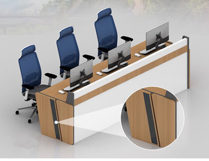High Quality Command <strong>Center</strong> Console Security <strong>Center</strong> Simple Modern Monitoring Console Curved Central Control Desk - Product Image 6