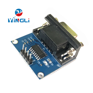 Serial port module <strong>RS232</strong> <strong>to</strong> <strong>TTL</strong> module with transceiver indicator light 232 <strong>to</strong> level module - Product Image 1