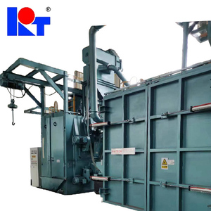 Kör bölge için özelleştirilmiş Q36/Q76 serisi yüksek verimlilik büyük yükleme arabası tipi atış + Peening kumlama makinesi - Product Image 6