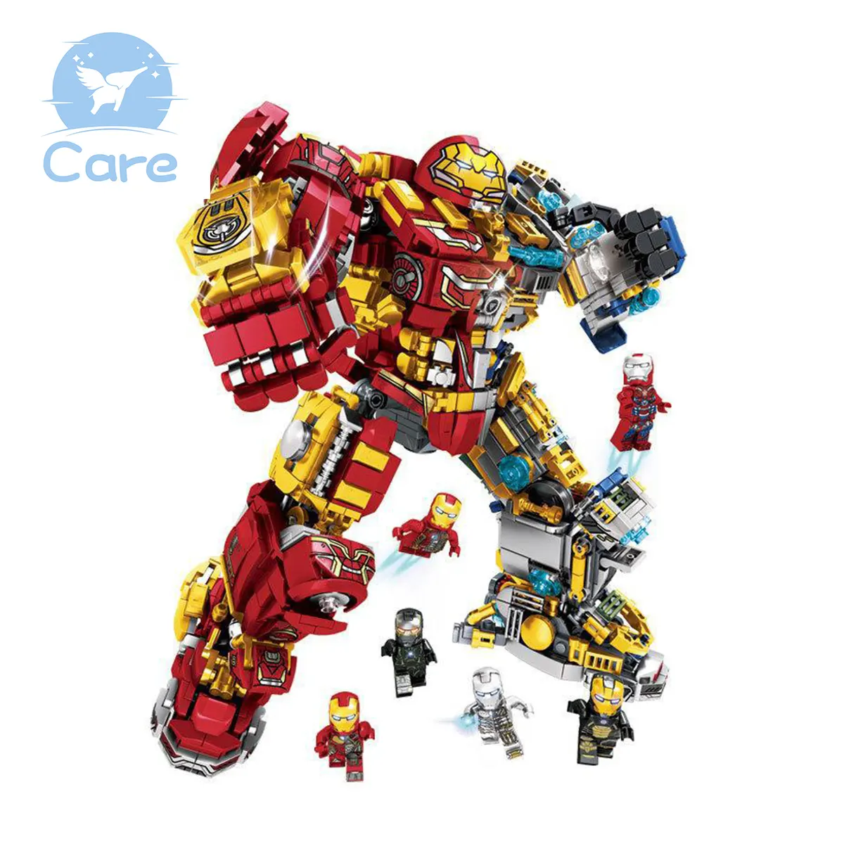 Gran oferta 2024 superhéroes compatibles 76210 Hulkbuster bloques de construcción ladrillos juguetes para niños regalos de Navidad para niño