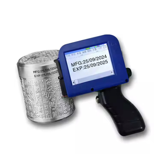 12,7 MM Mini Batch Code Tragbare Hand-Tinten strahl druckmaschine für schnell trocknenden Chargen codierer Ei Datum Verfalls nummer Datum TIJ - Product Image 1