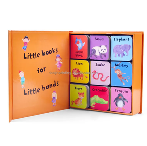 High Quality Full Color Mini Board <strong>Book</strong> Learning Shape <strong>Books</strong> Hardcover Custom Board <strong>Book</strong> in Box