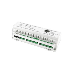 BC-632-DIN Controller Led all'ingrosso su guida Din 32 canali 96A RGBW DMX 512 Controller Decoder Led - Product Image 1