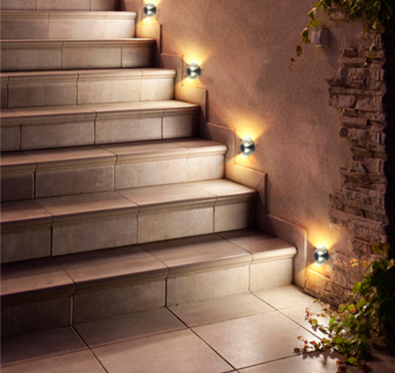 LED-Lichtdurchlässige vergrabene Lampe, 1 W, für den Außenbereich, regensicher, eingebettete Gartenhof-Stufen-Seitenbeleuchtung, Erdgeschoss-Stehlampe