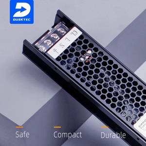 DUSKTECリニア60-300ワットAC入力220230240ボルトからマルチDC出力12V24V可変調光調光可能スイッチング電源 - Product Image 3
