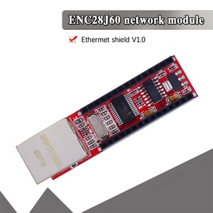 1個ENC28J60イーサネットシールドV1.0互換Nano 3.0 RJ45ウェブサーバーモジュール - Product Image 1