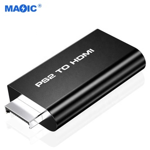 带3.5毫米音频输出和USB电缆的1080P PS2至HDMI转换器AV适配器支持480i/480p/576i A PS2 Hdmi转换器 - Product Image 1