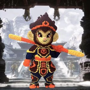 New Arrival 48CM Famous Character Plastic Interlocking Puzzle Bricks <strong>Building</strong> <strong>Blocks</strong> for Gift - Product Image 4
