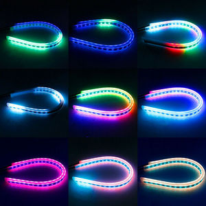 60cm RGBW <span class=keywords><strong>Led</strong></span> chasing עם swichback בשעות היום ריצת אור גמיש drl