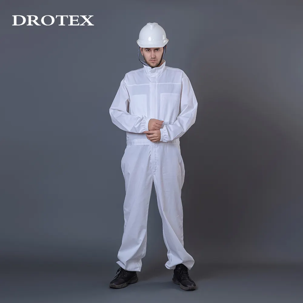Logo Custom Firefighting White Fr Clothing Flame Retardant Work Clothes Coveralls With Reflector