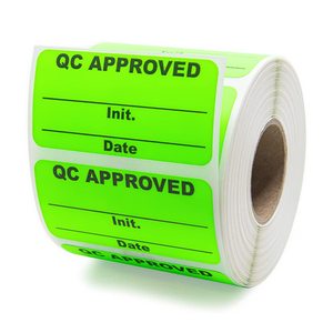 QCステッカーラベルロールカスタムプライベートQC合格ステッカー低価格 - Product Image 3