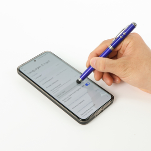 <strong>Multi</strong> <strong>Function</strong> 4 in 1 Stylus <strong>Pen</strong> with LED Light Soft Touch UV Led Medical <strong>Pen</strong> Light - Product Image 3