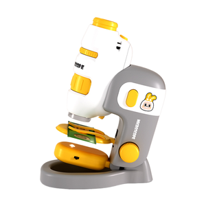 HY Toys Children's Portable Microscope <strong>Science</strong> Experiment Set Educational Toy Equipment for Elementary and Middle School Boys an