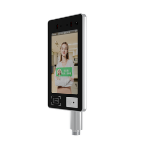 Android 8 Inch Touch Screen <strong>Face</strong> <strong>Recognition</strong> and Temperature Measurement Biometric Access Control Time Attendance Machine