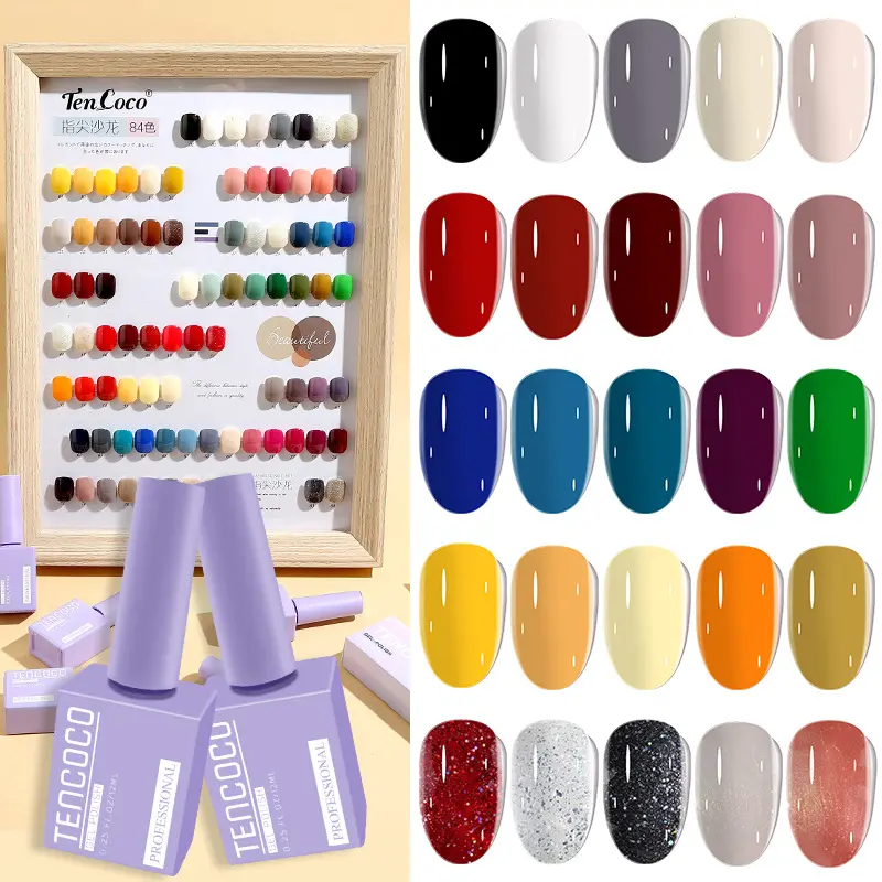 Succsion all'ingrosso cina fornitore di Gel per unghie bottiglie OEM colori per etichette Private Soak Off Led nails polish color uv gel Nail Polish