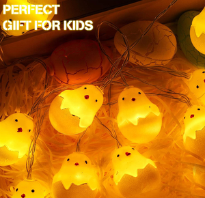3Pack <strong>LED</strong> Easter <strong>String</strong> <strong>Lights</strong> 10 ft 30 <strong>LED</strong> Easter Rabbit Bunny <strong>Lights</strong> <strong>with</strong> Remote <strong>Timer</strong> 20 <strong>LED</strong> Easter Eggs <strong>String</strong> <strong>Lights</strong> - Product Image 1
