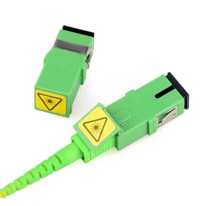 带快门的光纤耦合器防尘单模SC UPC SC APC光纤适配器 - Product Image 2