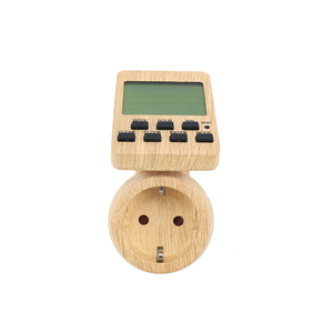 2024 New Design EU Digital <strong>Timer</strong> Lcd <strong>Display</strong> Time <strong>Control</strong> Switch Socket