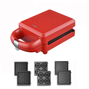 最佳廉价电动自动早餐用具华夫饼机三明治机 - Product Image 1