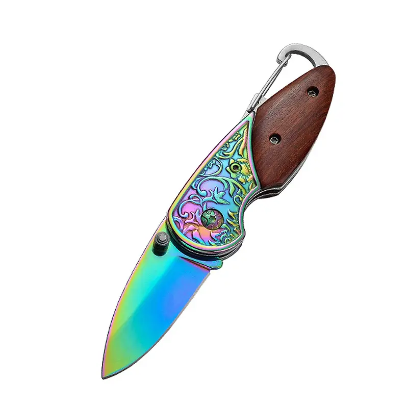 Nhà Máy bán hàng trực tiếp Mini Pocket Knife Cutter, sử dụng hàng ngày cổ điển Fancy khắc mô hình EDC gấp Pocket Knife