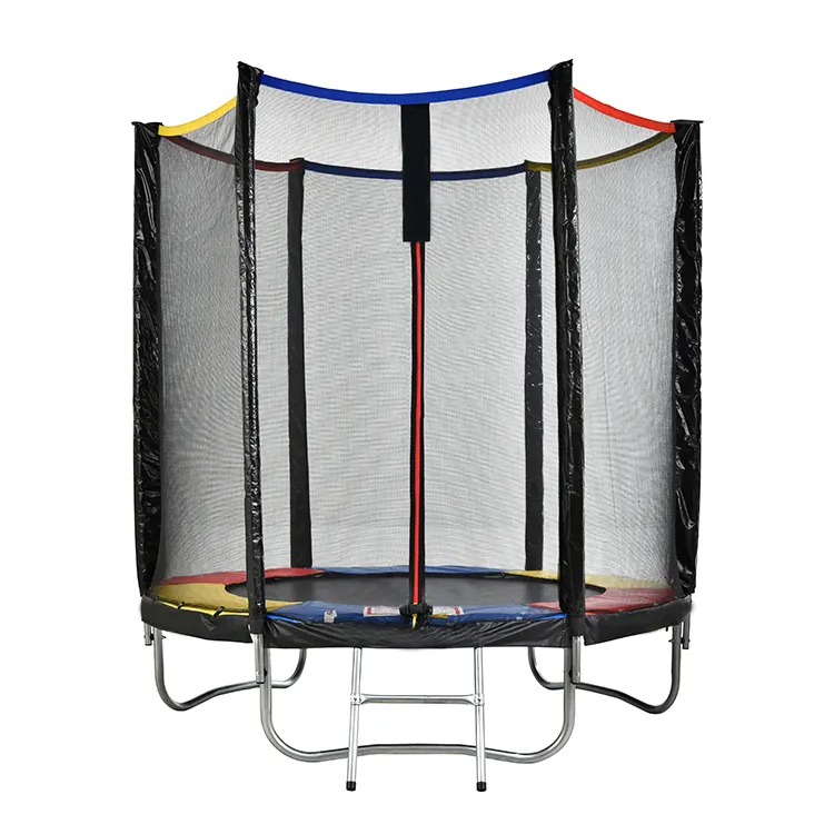Zoshine 6ft trampolim crianças ao ar livre único bungee jumping/bungee trampolim/trampolim interior para venda com safty net